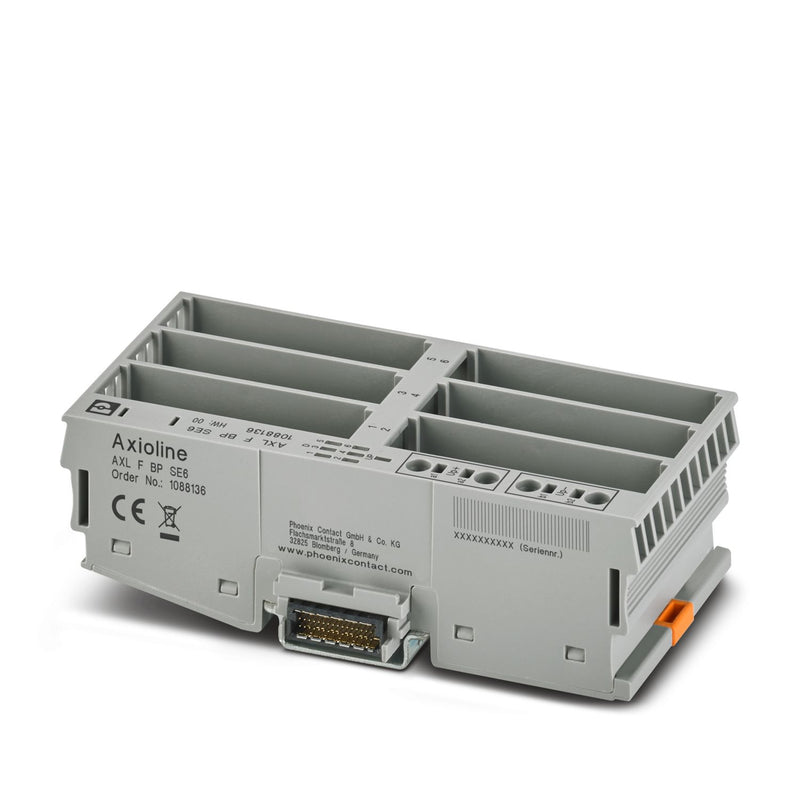 PHOENIX AXIOLINE F BACKPLANE 6 RANURAS 100 MBIT/S IP20