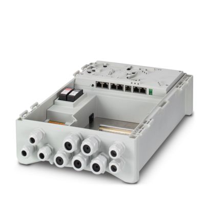PHOENIX SMART ETHERNET BOX P/ CONECTAR EQUIPOS TERMINALES POE PAR