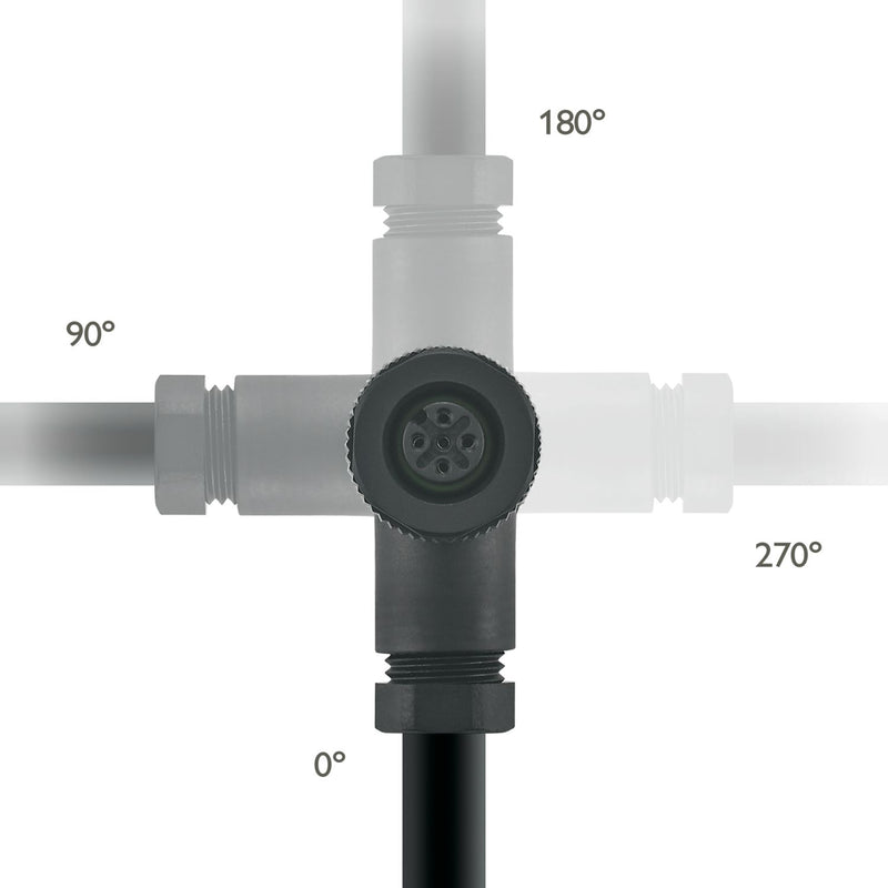 PHOENIX CONTACT CONECTOR M12 5P HEMBRA CODO PLASTICO CODIF-A