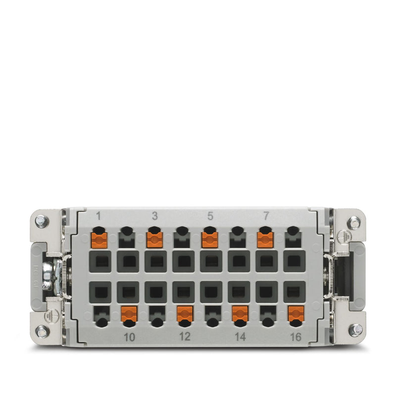 PHOENIX CONTACT INSERTO MACHO HEAVYCON SERIE HV6 6P+2 CONT CONM +PE PUSH