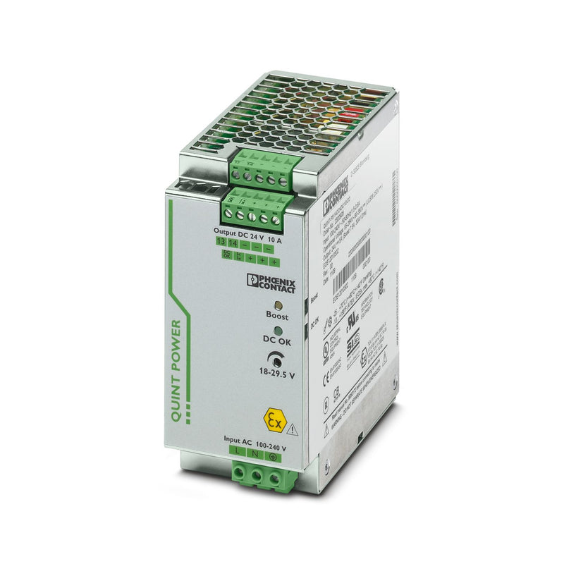 PHOENIX CONTACT FUENTE QUINT 1F 100-240VAC SAL 24VDC 10A