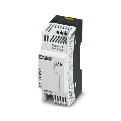 PHOENIX CONTACT FUETNE STEP 1F 100-240VAC SAL 24VDC 0.75A
