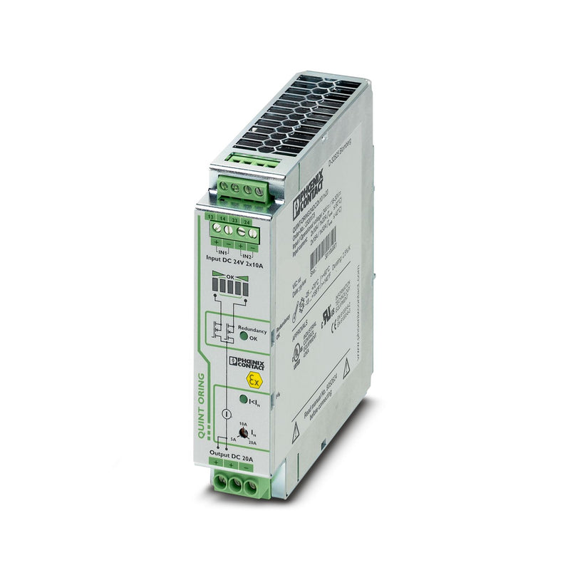 PHOENIX- MODULO DE REDUNDANCIA ACTIVO 24 V DC SALIDA 24 V DC/2 X