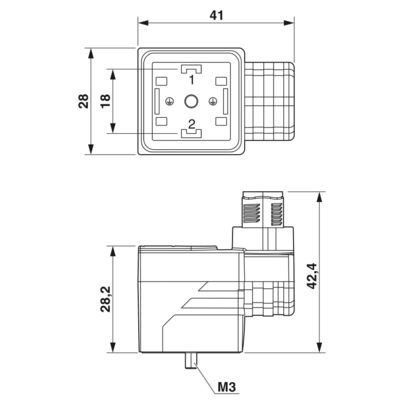 PHOENIX CONTACT SAC-3P-MS/A-1L-Z SCO