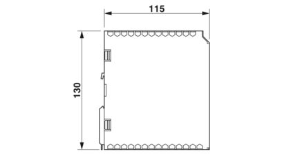 PHOENIX CONTACT FUENTE TRIO 1F 100-240VAC SAL 24VDC 2.5A