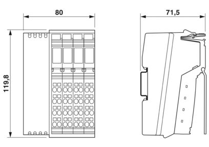 PHOENIX CONTACT IL ETH BK DI8 DO4 2TX-PAC