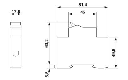 PHOENIX CONTACT INTERRUPTOR PROTECCION 1P  10A 1MM2-35MM2 18-2AWG