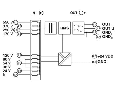 PHOENIX CONVERTIDOR DE TENSION  0V-20V