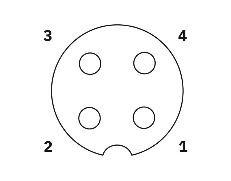 PHOENIX CONTACT CONECTOR M12 4P HEMBRA INOX PG7 CODIF-A