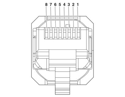 PHOENIX CONTACT CONECTOR RJ45 MACHO 4P PLASTICO CAT5 100MBit/s