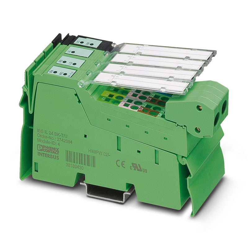 PHOENIX CONTACT 2861580 COUPLER BUS INTERBUS IBS IL 24 BK-T/U-PA