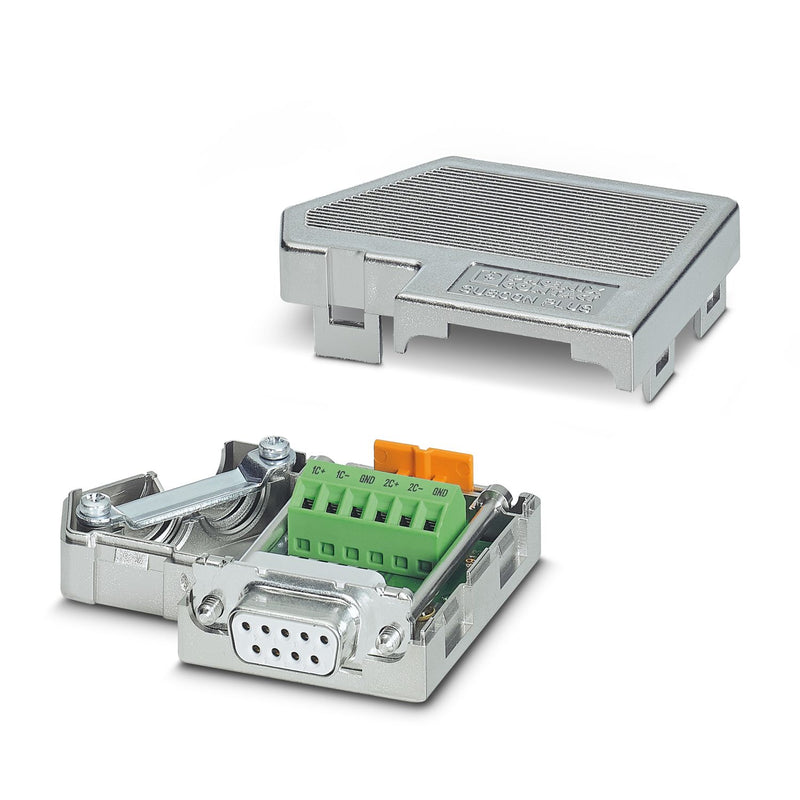 PHOENIX CONTACT CONECTOR HEMBA 9 POLOS CAN CANOPEN SUBCON-PLUS-CAN