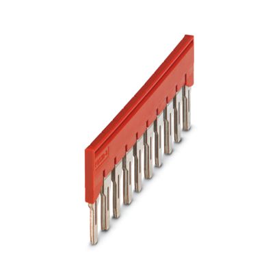 PHOENIX CONTACT PUENTE ENCHUF PASO 6mm 10 POLOS ROJO