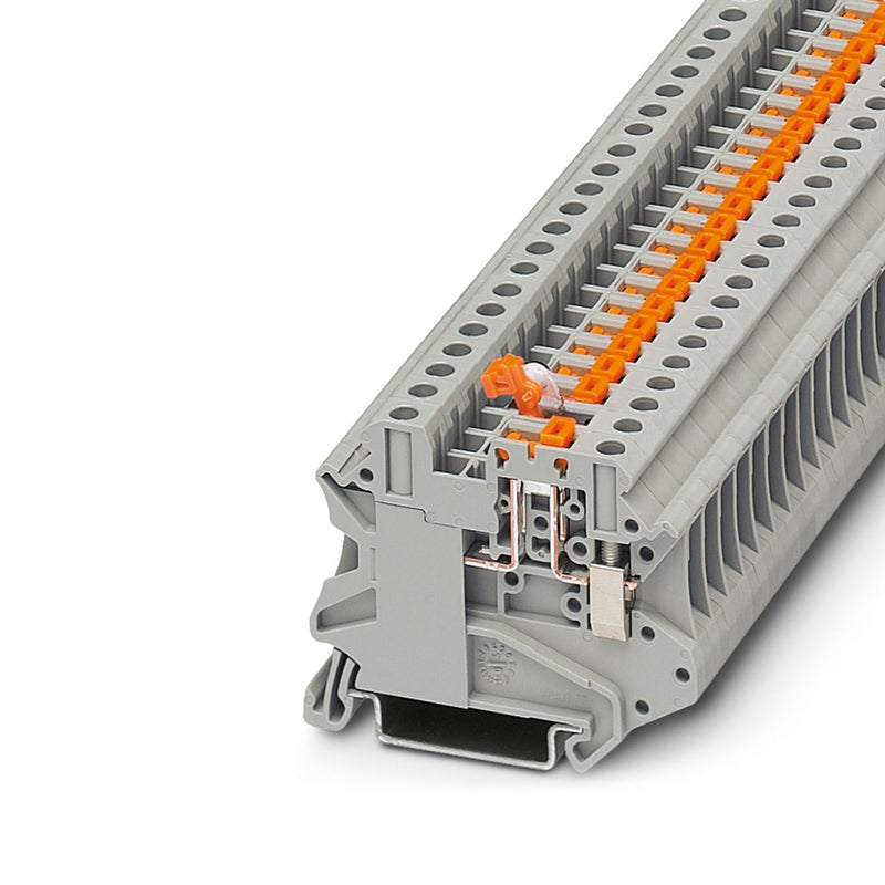 PHOENIX CONTACT CLEMA INTERRUMPIBLE POR CUCHILLA 500V 20A GRIS