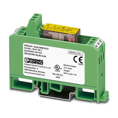 PHOENIX CONTACT RELEVADOR 2P 2T PSR-SCF-24UC/URM/2X21