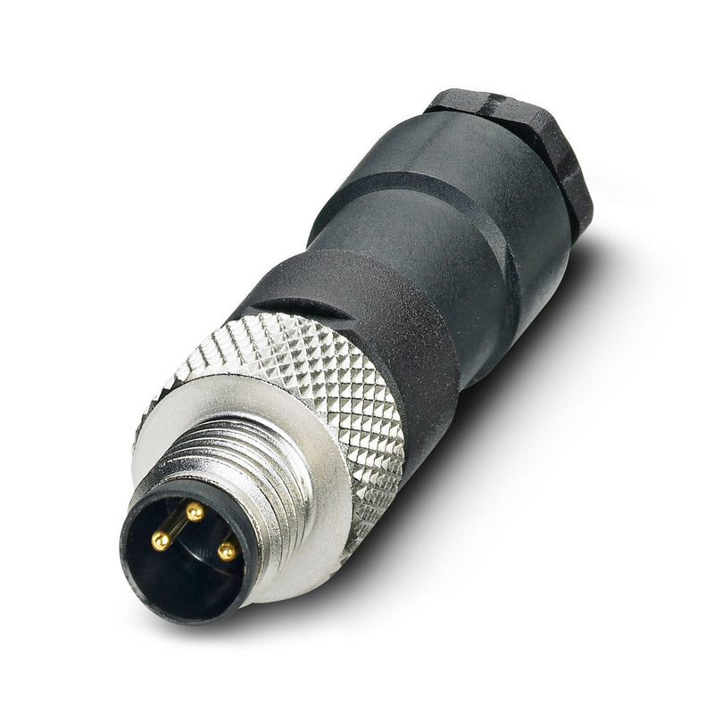 PHOENIX CONTACT CONECTOR M8 3P MACHO LATON-NIQUEL CODIF-A