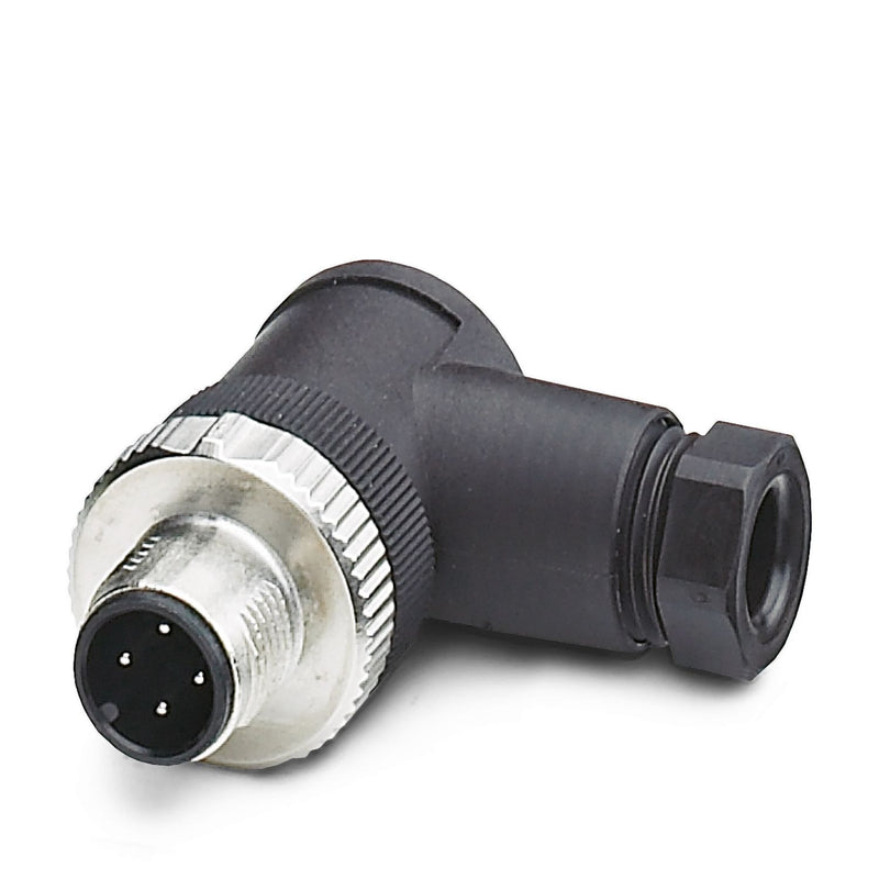 PHOENIX CONTACT CONECTOR M12 4P MACHO CODO LATON-NIQUEL PG7 CODIF-A