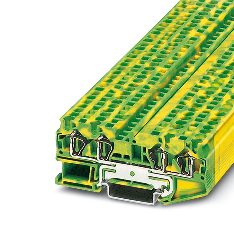 PHOENIX CONTACT CLEMA MUELLE TIERRA 1 NIVEL 2 ENT 2 SAL 6mm 28-10AWG 32A