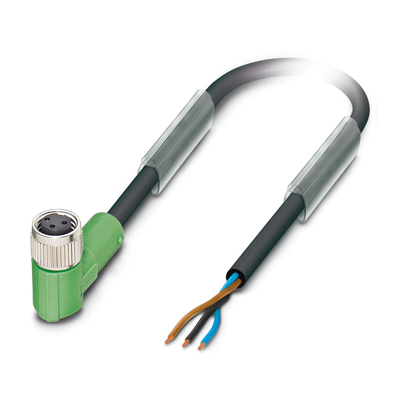 PHOENIX CONTACT CABLE M8 3P MACHO M8 3P HEMBRA 0.5MTS 3HILOS PVC