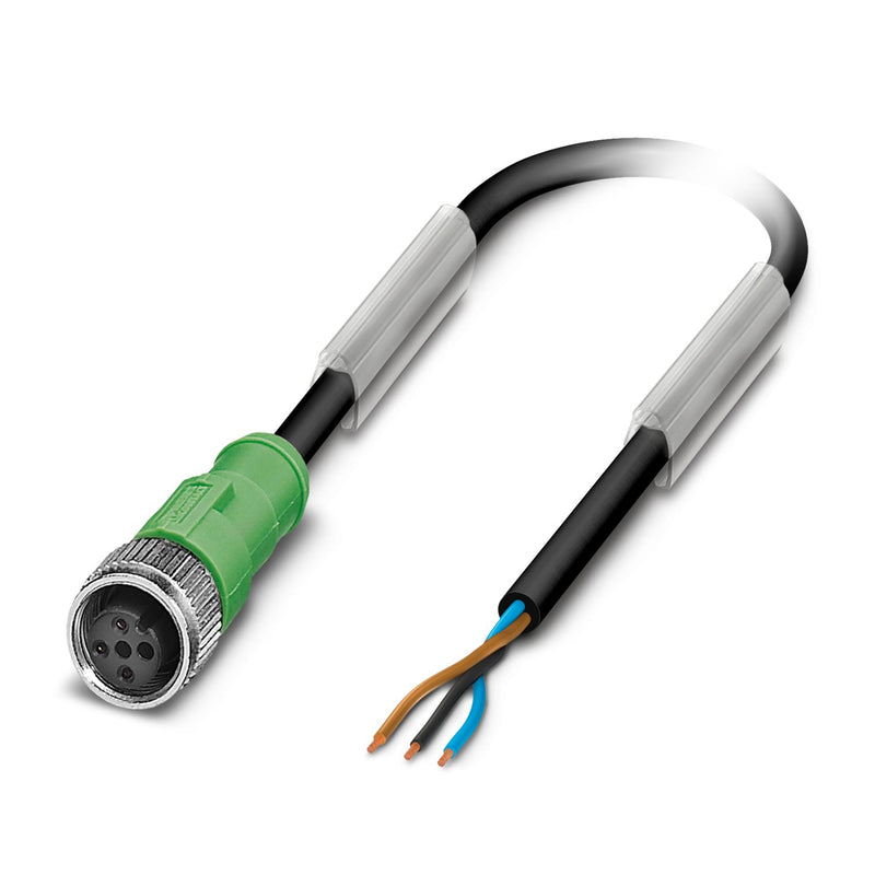PHOENIX CONTACT CABLE M12 3P HEMBRA 5MTS PUR CODIF-A