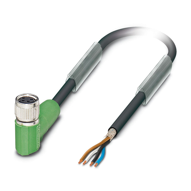 PHOENIX CONTACT CABLE M8 4P HEMBRA CODO 10MTS PUR CODIF-A