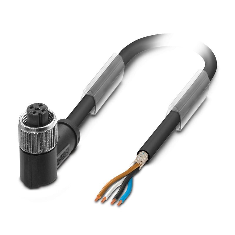PHOENIX CONTACT CABLE M12 4P HEMBRA CODO 10MTS 4HILOS PUR CODIF-A