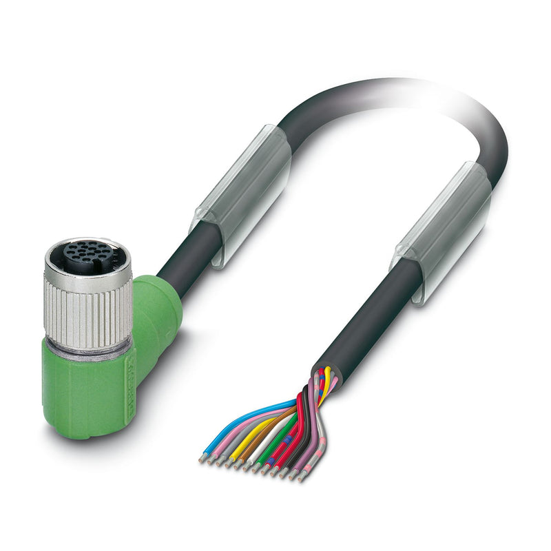 PHOENIX CONTACT CABLE M12 12P HEMBRA CODO 5MTS 12HILOS PUR CODIF-A