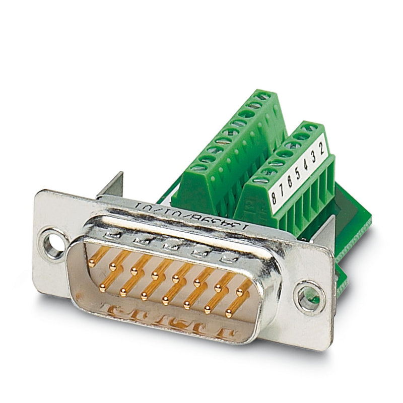 PHOENIX CONTACT CONECTOR DB15 MACHO VS-15-ST-DSUB/16-MPT-0.5