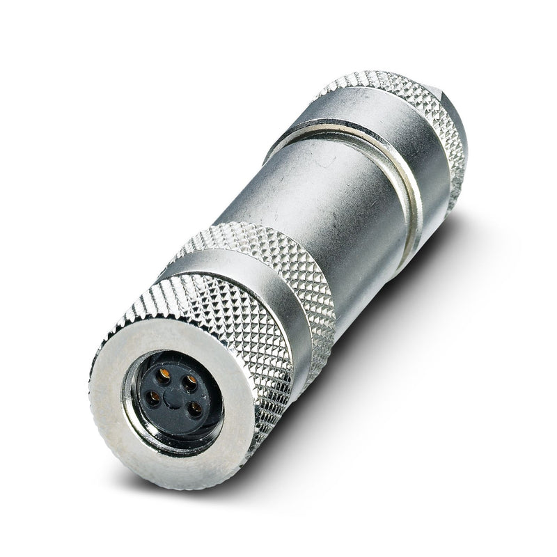 PHOENIX CONTACT CONECTOR M8 4P HEMBRA LATON-NIQUEL BLINDADO CODIF-A