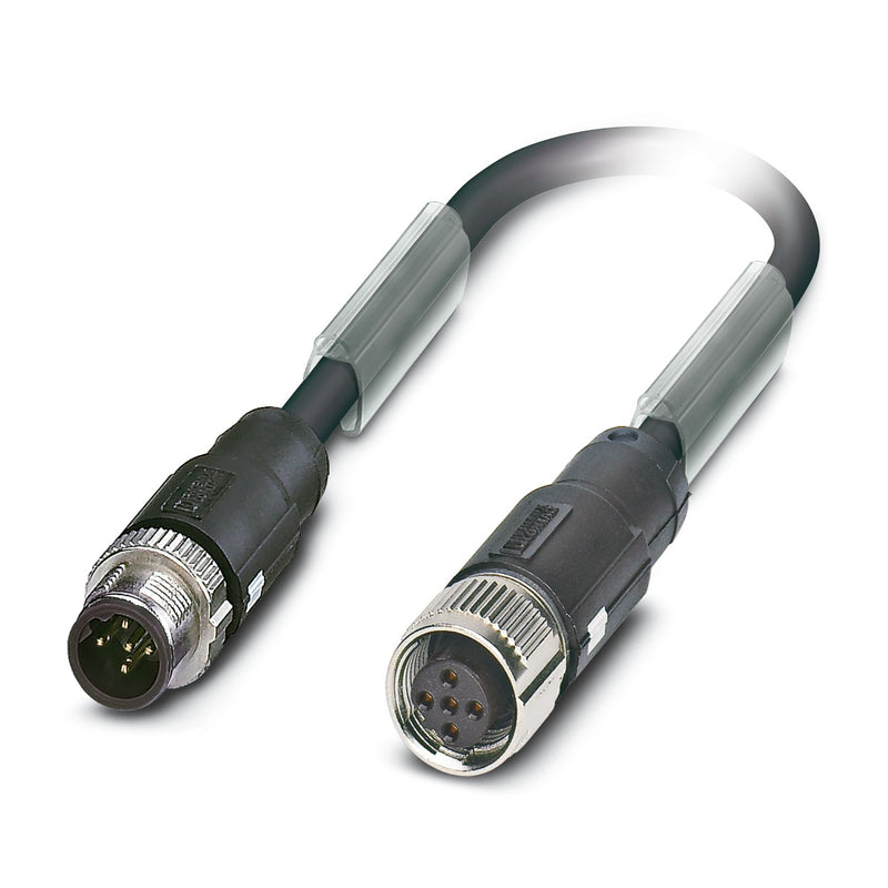 PHOENIX CONTACT CABLE M12 5P MACHO M12 5P HEMBRA 0.13MTS PUR CODIF-B