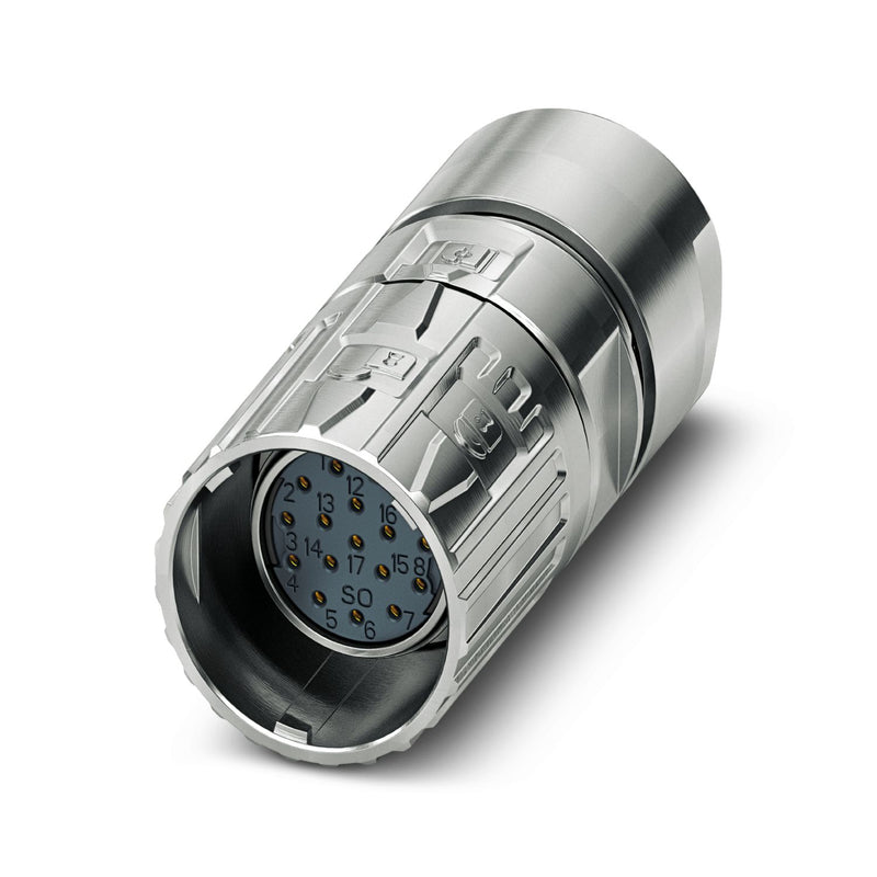 PHOENIX CONECTOR ENCHUF. HEMBRA M23 RECTO APANTALLADO 17P 6 MM-10