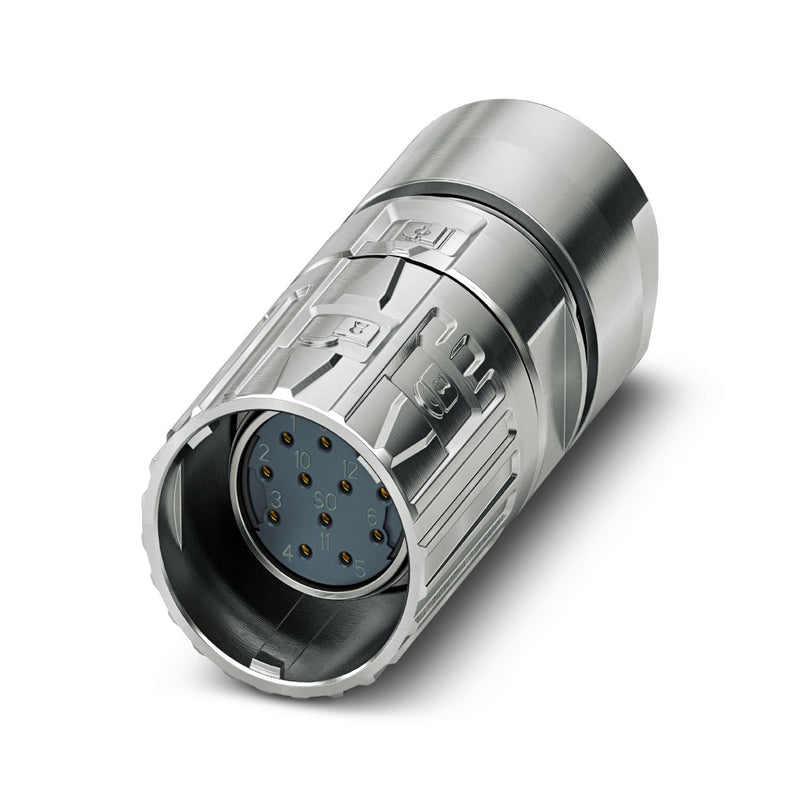 PHOENIX CONECTOR ENCHUF. HEMBRA M23 RECTO APANTALLADO 12P 6 MM-10