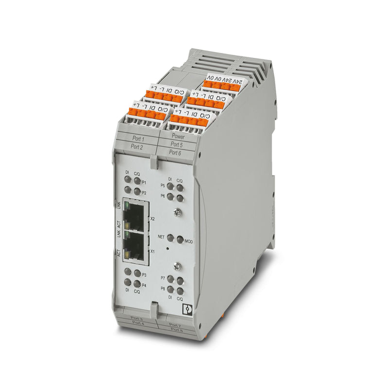PHOENIX IO-LINK DE OCHO CANALES CON REDES ETHERNET/IP MODBUS Y OP