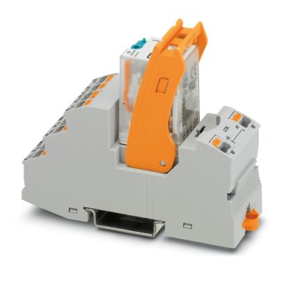 PHOENIX CONTACT RELEVADOR 14PIN BOB 24VDC 4P 2T 10A C/BASE PUSH IN