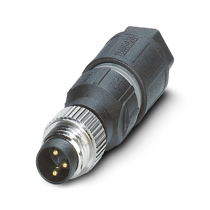 PHOENIX CONTACT CONECTOR M8 3P MACHO ZINC-NIQUEL CODIF-A