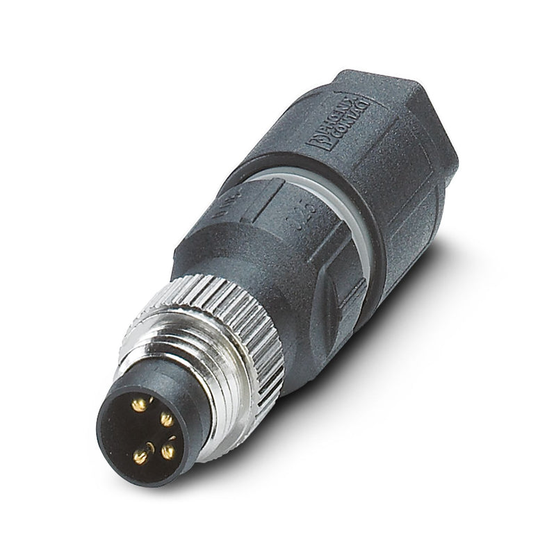 PHOENIX CONTACT CONECTOR M8 4P MACHO ZINC-NIQUEL CODIF-A