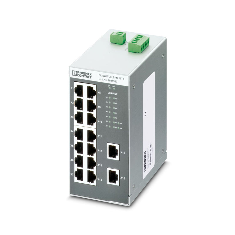 PHOENIX CONTACT SWITCH 16XRJ45 10/100 Mbits/s