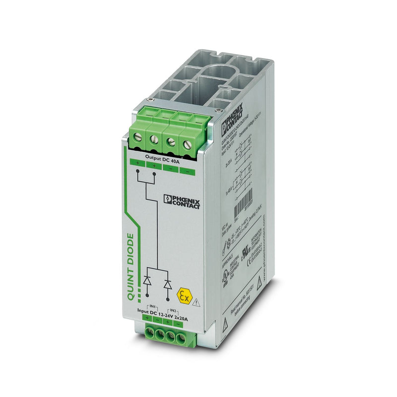 PHOENIX CONTACT POWER SUPPLY QUINT-DIODE/12-24DC/2X20/1X40