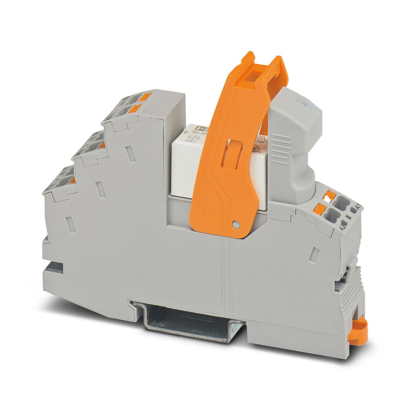 PHOENIX CONTACT RELEVADOR 8PIN BOB 230VAC 1P 2T 16A C/BASE Y LED PUSH IN