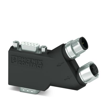 PHOENIX CONTACT CONECTOR PROFIBUS D-SUB9 2 PRENSAESTOPA M12
