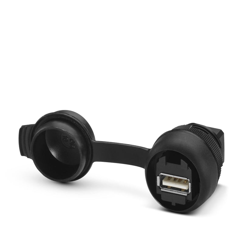 PHOENIX CONTACT CONEXION DE SERVICIO USB HEMBRA HEMBRA C/TAPA