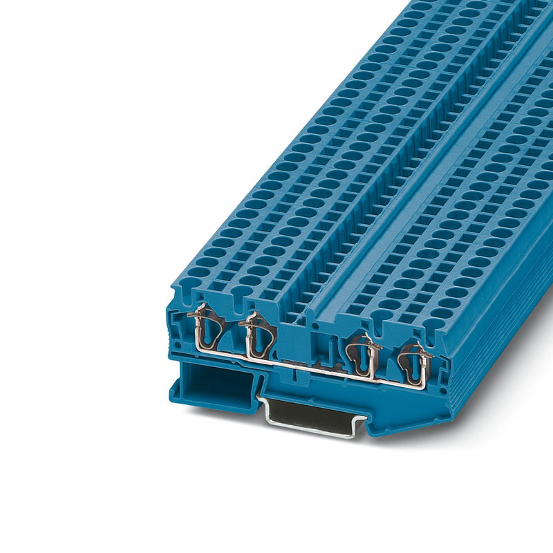 PHOENIX CONTACT CLEMA MUELLE AZUL 1 NIVEL 2 ENT 2 SAL 6mm 28-10AWG 32A