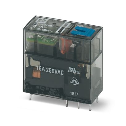 PHOENIX CONTACT INSERTO RELEVADOR POTENCIA 1P 2T BOB 24VDC