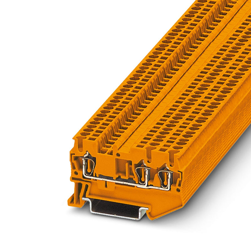 PHOENIX CONTACT CLEMA MUELLE NARANJA 2E 1S 17.5A 28-16AWG 4.2mm