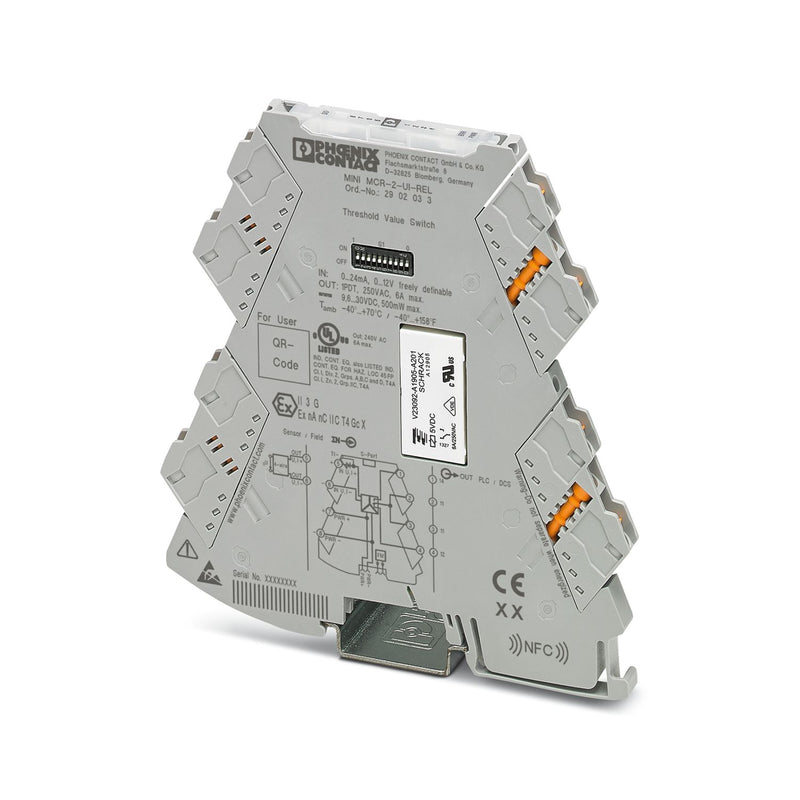PHOENIX CONTACT INTERRUPTOR P/VALORES LIMITE CONFIG C/DIP SWITCH