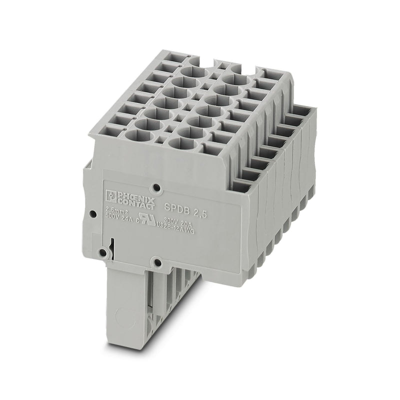 PHOENIX CONTACT CONECTOR COMBI 8P 24A 28-12AWG SPDB 2.5/8