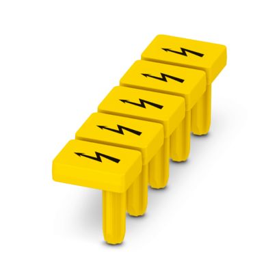 PHOENIX CONTACT PLACA DE AVISO RAYO CON FLECHA P/CLEMA 5.2mm