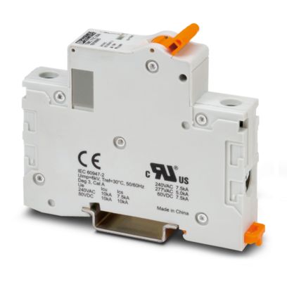 PHOENIX CONTACT INTERRUPTOR PROTECCION 1P  10A 1MM2-35MM2 18-2AWG