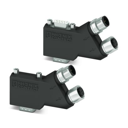 PHOENIX CONTACT CONECTOR PROFIBUS D-SUB9 2 PRENSAESTOPA M12