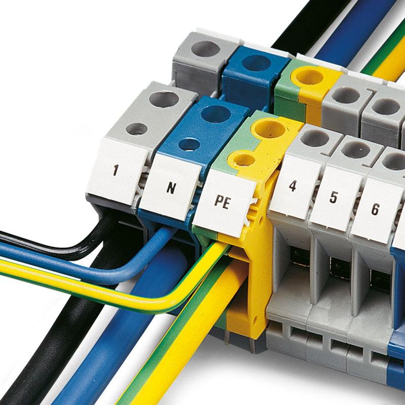 PHOENIX CONTACT CLEMA TORNILLO TIERRA 2E 1S 24-6AWG VERDE AMA